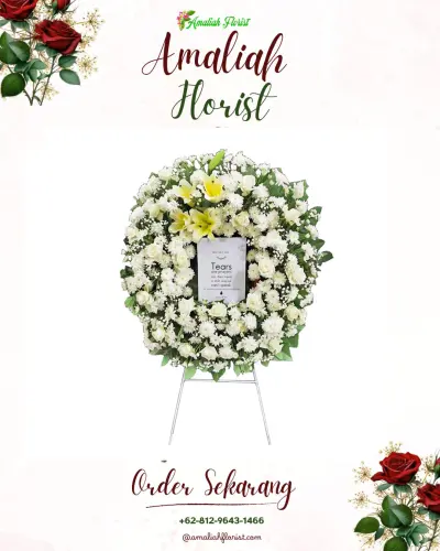 Krans Bunga Duka Cita gununghejo